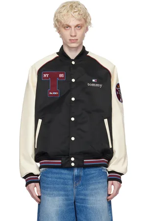 Tommy Hilfiger Blouson aviateur teddy noir et blanc