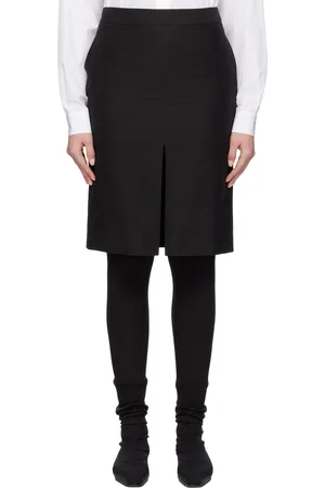The Row Jupe midi Benson noire