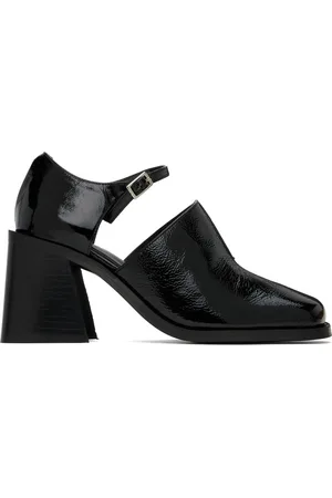 Justine Clenquet Chaussures à talon bottier Kate noires