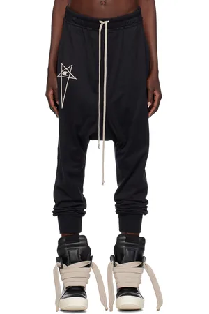 Rick Owens Pantalon de détente noir édition Champion