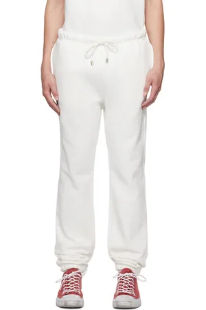 Mr. Saturday Pantalon de survêtement Gallery Wall blanc