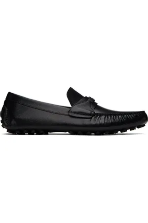 Salvatore Ferragamo Flâneurs noirs à ornement Gancini