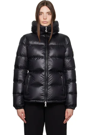 Moncler Blouson Duoro noir rembourré en duvet