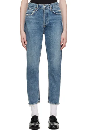 AGOLDE Jean Riley indigo