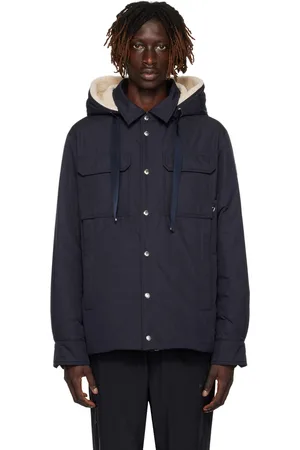 Moncler Blouson Correze bleu marine