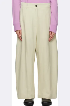 STUDIO NICHOLSON Pantalon Chalco beige