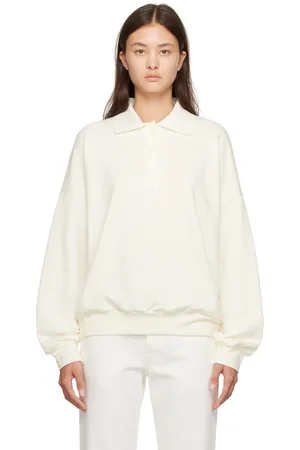 The Row Polo Corzas blanc cassé