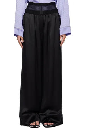 Alexander Wang Pantalon boxeur étagé noir