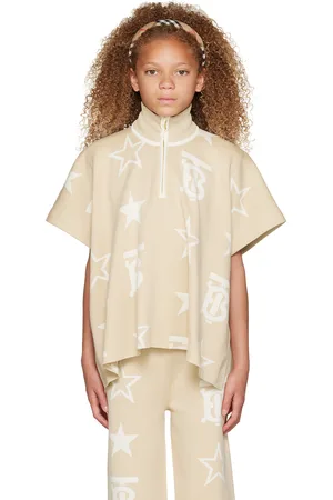 Burberry Enfant | Poncho Sylvie beige