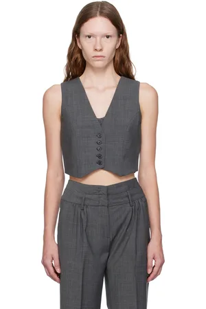 THE GARMENT Gilet Pisa gris