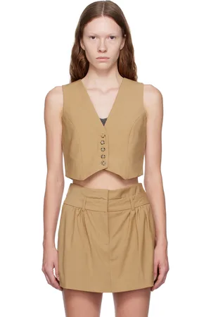 THE GARMENT Gilet Pisa brun