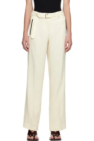Paris Georgia Pantalon Basil blanc cassé
