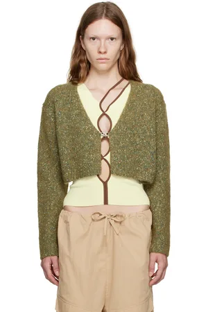 Paris Georgia Cardigan Tana vert