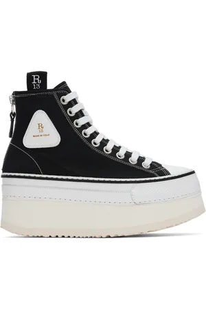 R13 Baskets Courtney noires