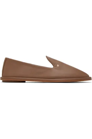 Max Mara Chaussures à enfiler Leen brunes