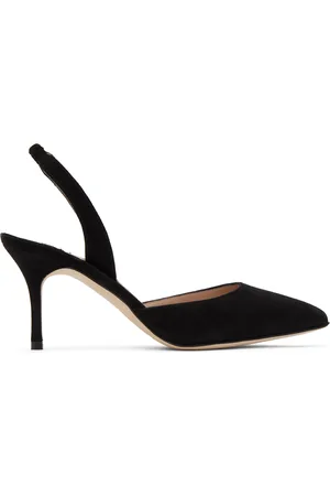 Manolo Blahnik Escarpins Carolyne noirs