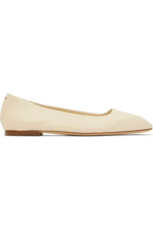 Aeyde Ballerines Iris blanc cassé
