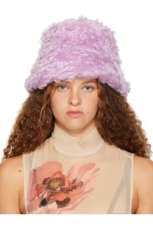 DRIES VAN NOTEN Chapeau bob Guilia mauve