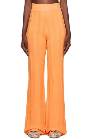 REMAIN Birger Christensen Pantalon droit orange