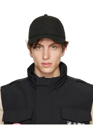 Canada Goose Casquette noire à logos