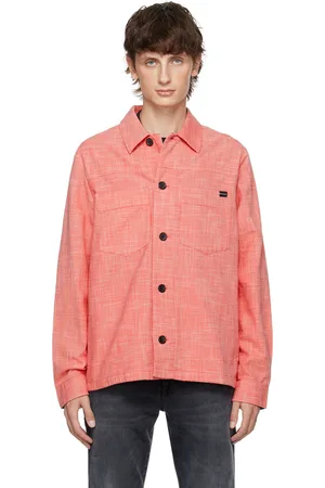 Paul Smith Chemise rouge à poches