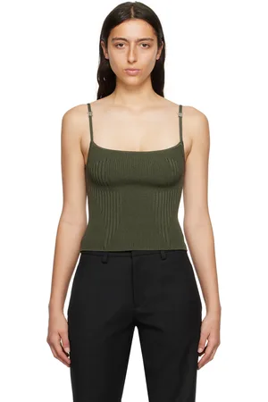 MISBHV Camisole kaki à encolure carrée