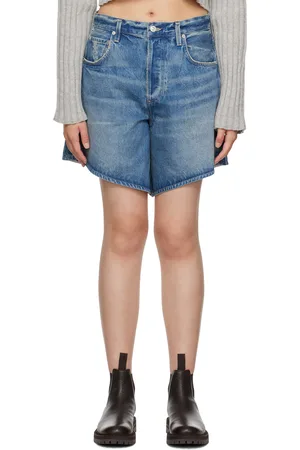 Citizens of Humanity Short Gaucho bleu en denim