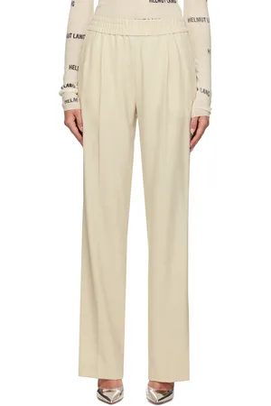 Helmut Lang Pantalon à enfiler blanc cassé