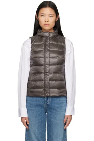 HERNO Veste Giulia grise rembourrée en duvet