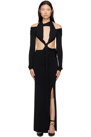 AYA MUSE Robe longue Inio noire