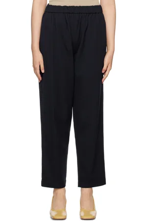 CASEY CASEY Pantalon Fabi bleu marine