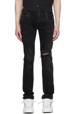 Dolce & Gabbana Jean noir à cinq poches