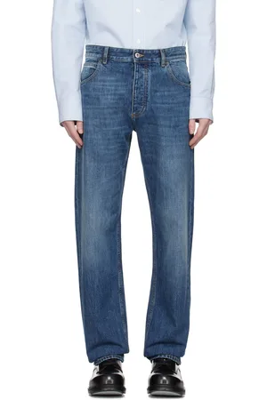 Bottega Veneta Jean droit bleu