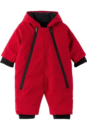 Canada Goose Bébé | Habit de neige Lamb rouge rembourré en duvet