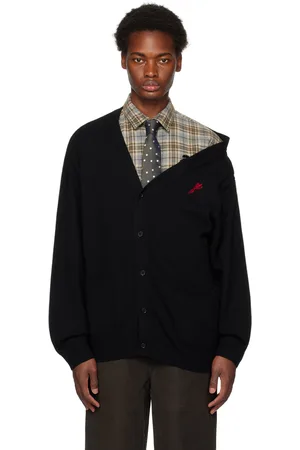 DOUBLET Cardigan décontracté noir
