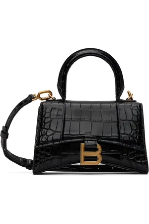 Balenciaga Micro sac Hourglass noir