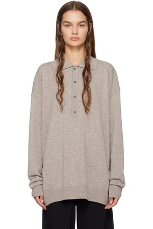 The Row Polo Daleyza gris