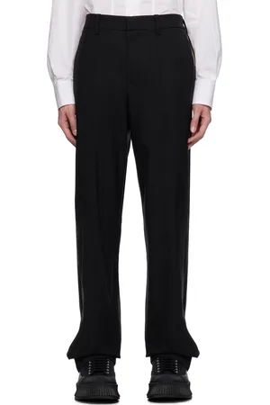 Helmut Lang Pantalon noir à plis