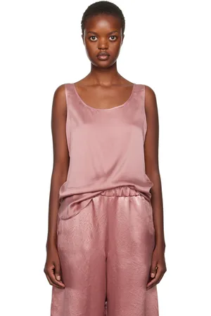 Max Mara Débardeur Pan rose