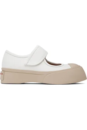 Marni Ballerines de style chaussures Charles IX Pablo blanches