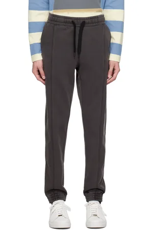 Paul Smith Pantalon de survêtement gris à logo Happy
