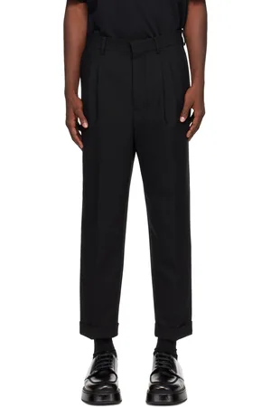 Ami Pantalon carotte noir