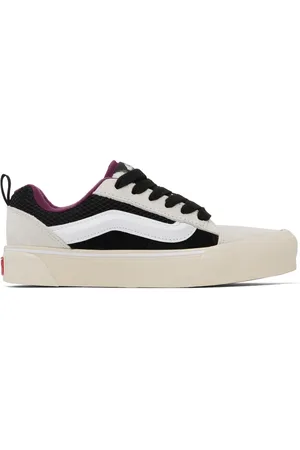Vans Baskets Knu Skool Vlt LX blanc cassé et noir
