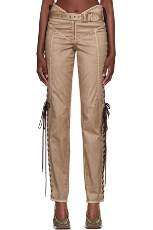 Jean Paul Gaultier Pantalon brun édition KNWLS
