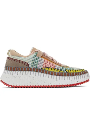 Chloé Baskets Nama multicolores