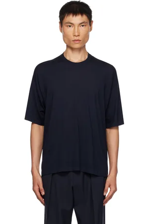 The Row T-shirt Dlomu bleu marine