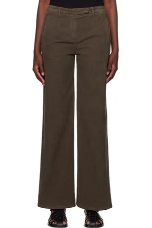 The Row Pantalon Banew brun