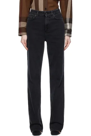Burberry Jean droit noir
