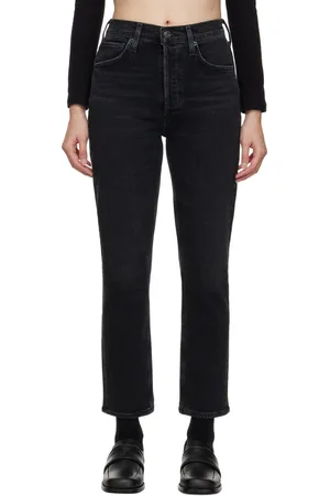 AGOLDE Jean Riley noir