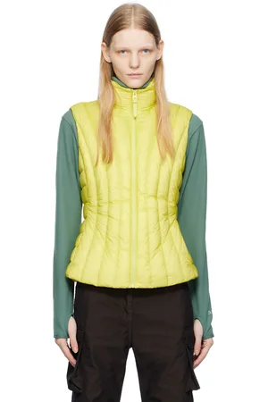 Mackage Veste Lilyan jaune rembourrée en duvet